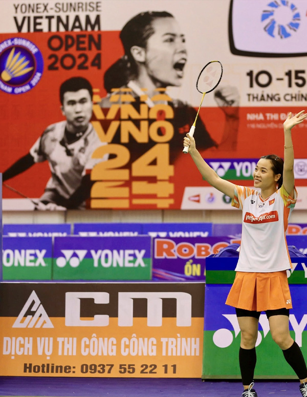 CM Sport đồng tài trợ giải cầu lông Viet Nam Open 2024 (VNO2024)
