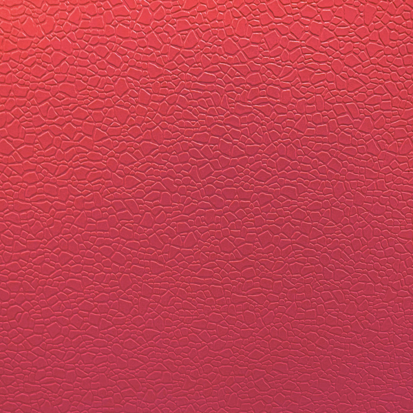 Thảm cầu lông CM-F0250 màu đỏ, vân Roy, chống trượt.