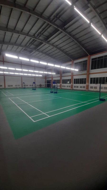 Hinh anh cua San Cau long Cong ty Cao su Tay Ninh voi 3 san
