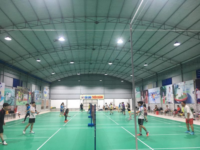 Hinh anh cua San Cau long Thien Khanh voi 4 san