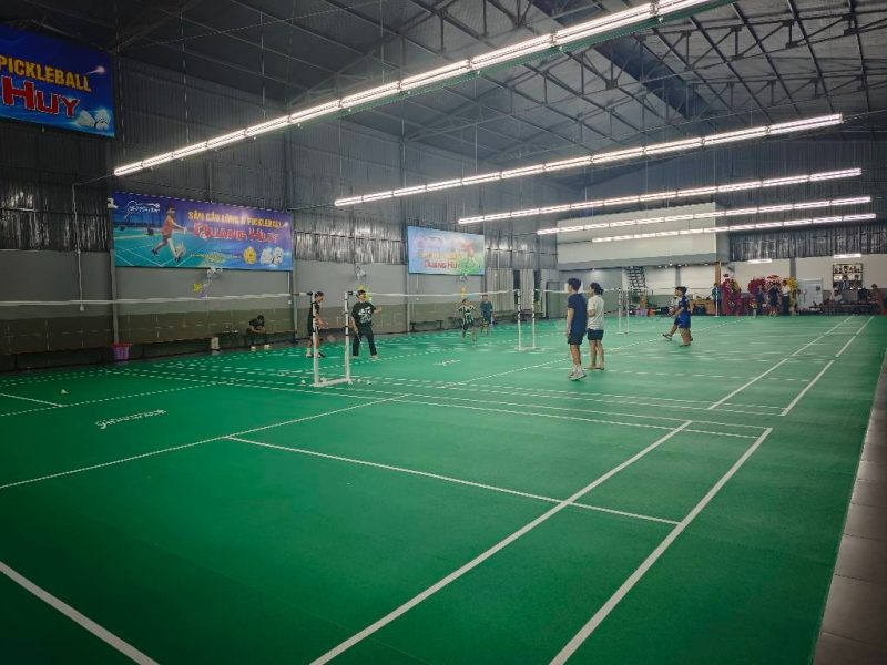 Hinh anh cua San pickeball Quang Huy voi 3 san tham
